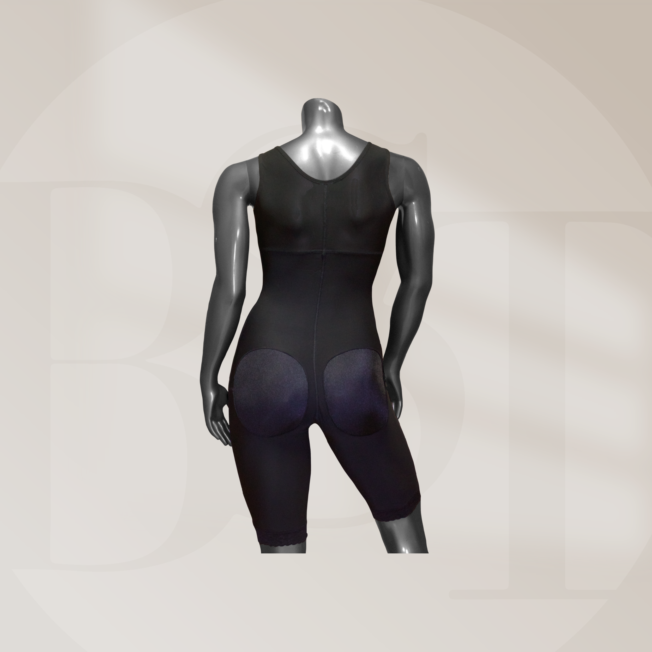 Firm compression girdle High back Bodysuit - C4160